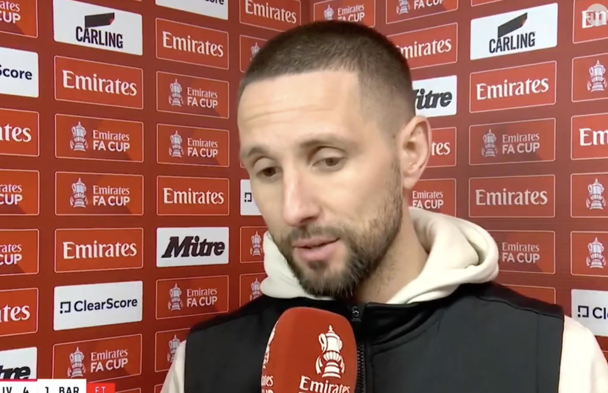 巴恩斯利主帅：索博有点不尊重，对强队或欧冠他不会那样处理