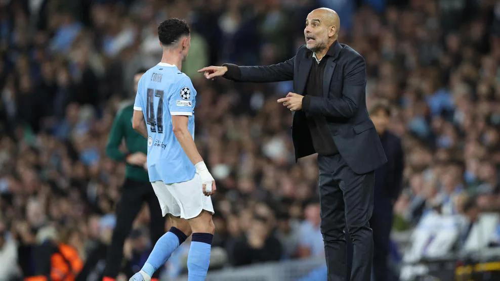 福登：很幸运能在瓜帅手下踢球，十分感谢他为我所做的一切